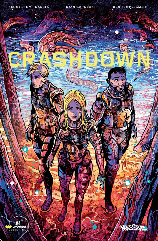 Crashdown #4 Cover E (Vincenzo Riccardi) 1:10 Ratio