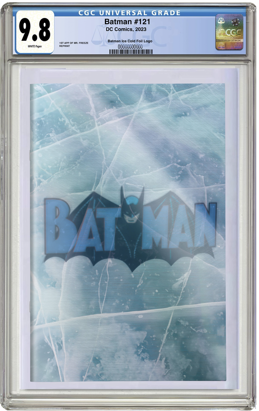 CGC 9.8 Batman #121 (Ice Cold Logo Foil) LTD 500