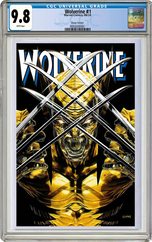 CGC 9.8 Wolverine #1 John Giang Trade Dress Variant