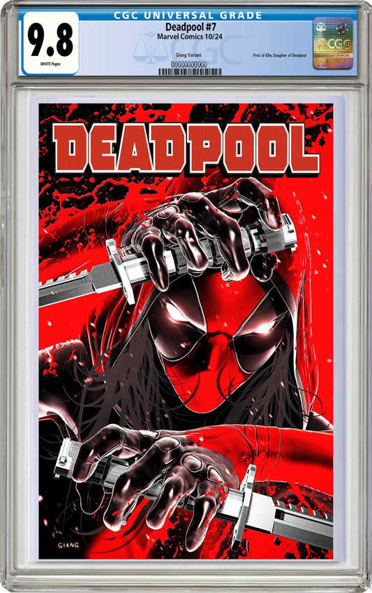 CGC 9.8 Deadpool #7 John Giang Trade Dress Variant