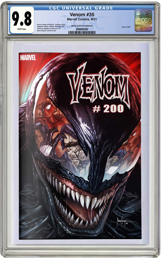 PREORDER: CGC 9.8 Venom #35 (2021) Mico Suayan Trade Dress Variant