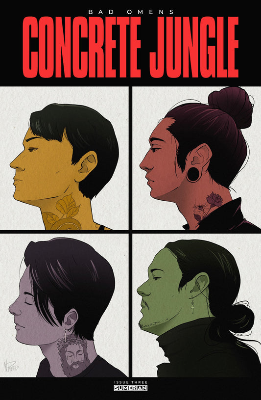 Concrete Jungle #3 (Nicholas Ruffilo) Gorillaz Homage Trade Dress LTD 200