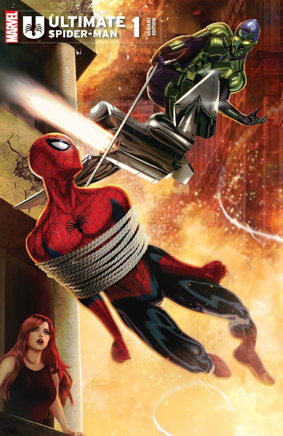 Ultimate Spider-Man #1 (Ariel Diaz)Trade (ASM #39 Homage to John Romita)