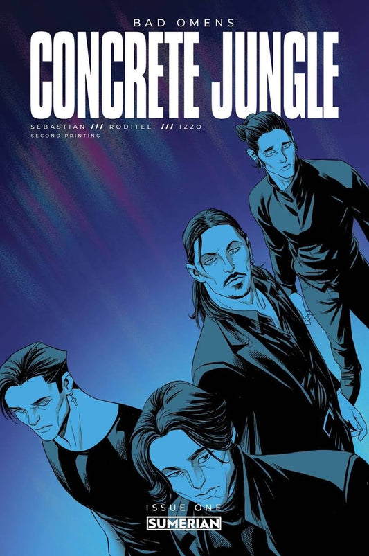 Concrete Jungle #1 Second Printing Cover A