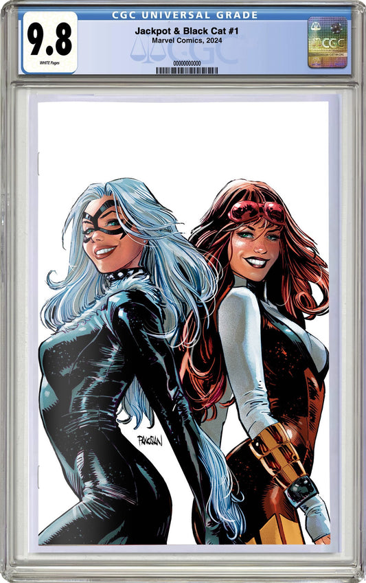 CGC 9.8 Jackpot and Blackcat #1 (Dan Panosian) Virgin LTD 500