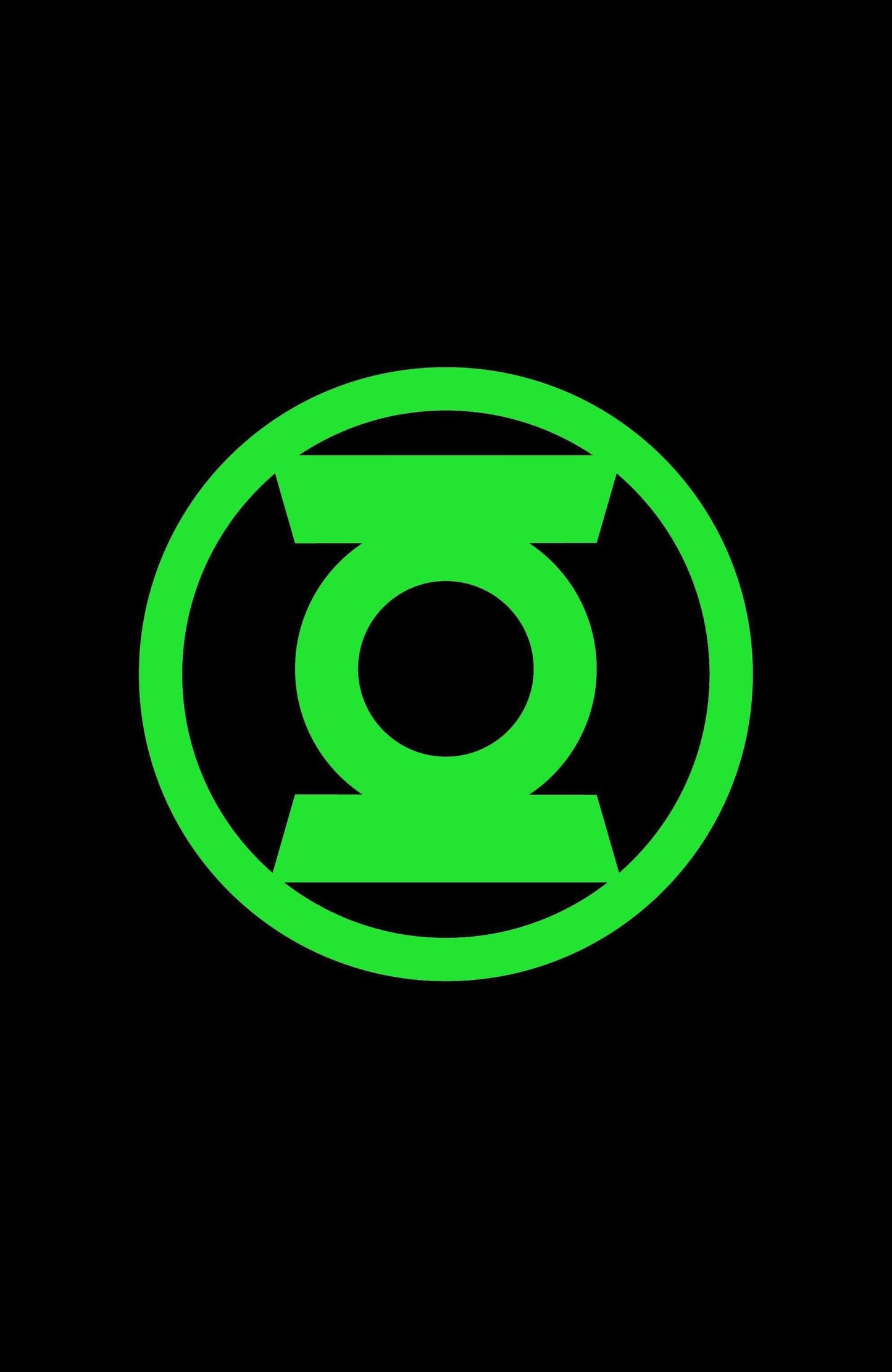 Green Lantern #8 Glow in the Dark Logo