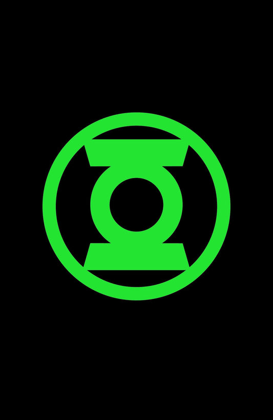 Green Lantern #8 Glow in the Dark Logo