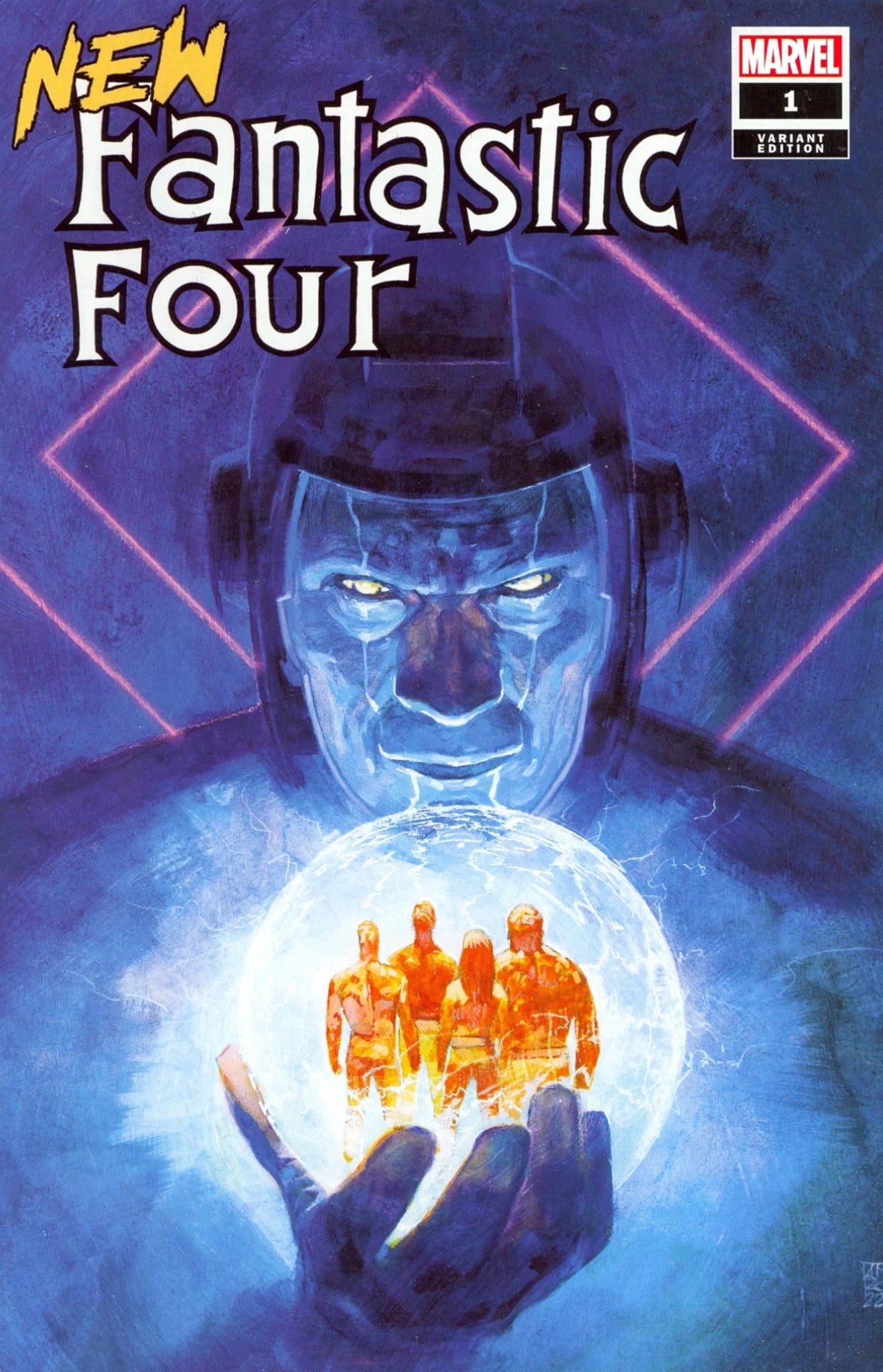 New Fantastic Four #1 (Alex Maleev) Trade Dress