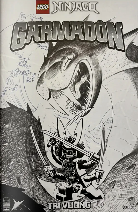 Lego Ninjago Garmadon #1- Sketch Variant