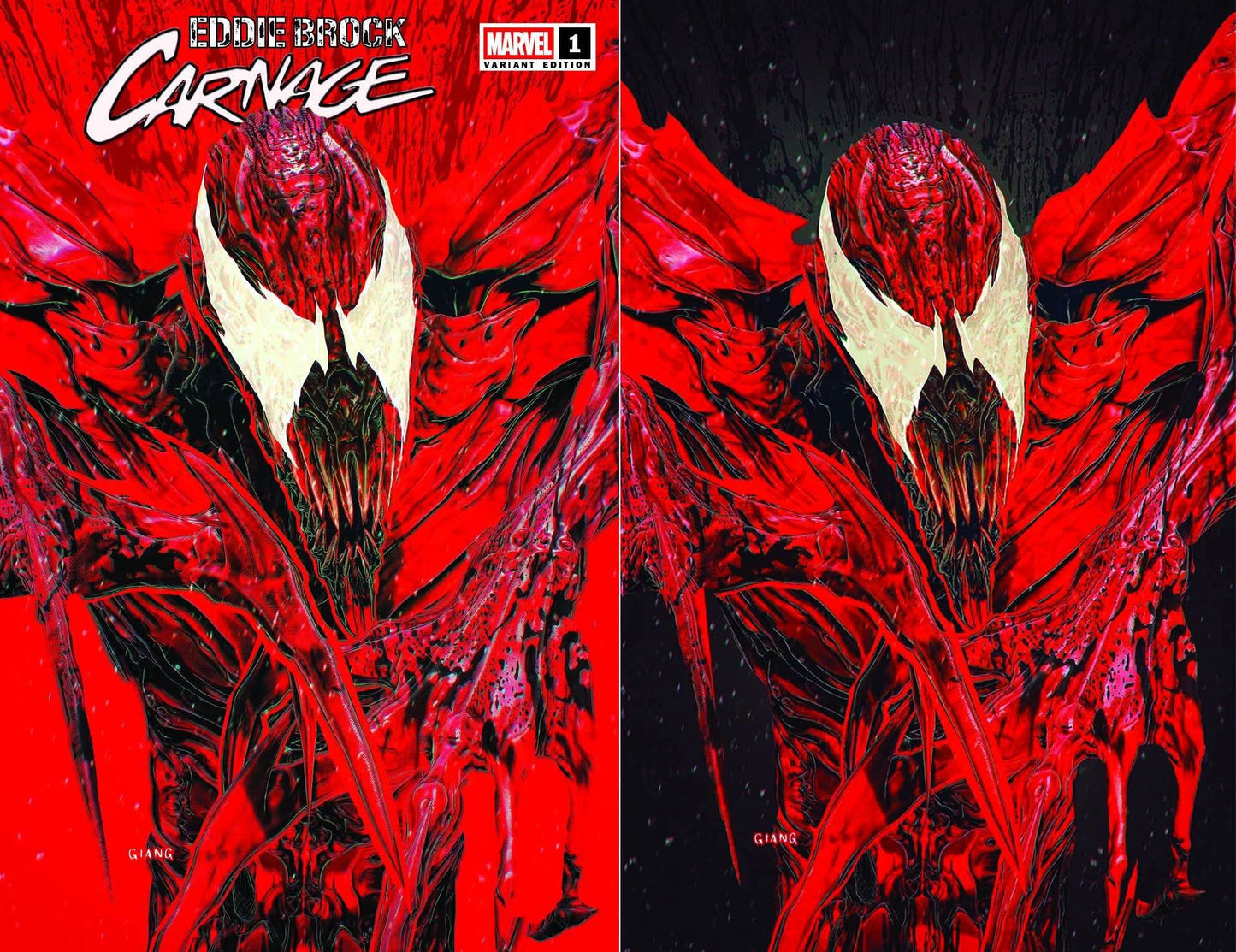 PREORDER: Eddie Brock: Carnage #1 John Giang SET OF 2 (Trade & Virgin) Variants