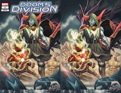 PREORDER: Doom's Division #1 Mico Suayan SET OF 2 (Trade & Virgin) Variants