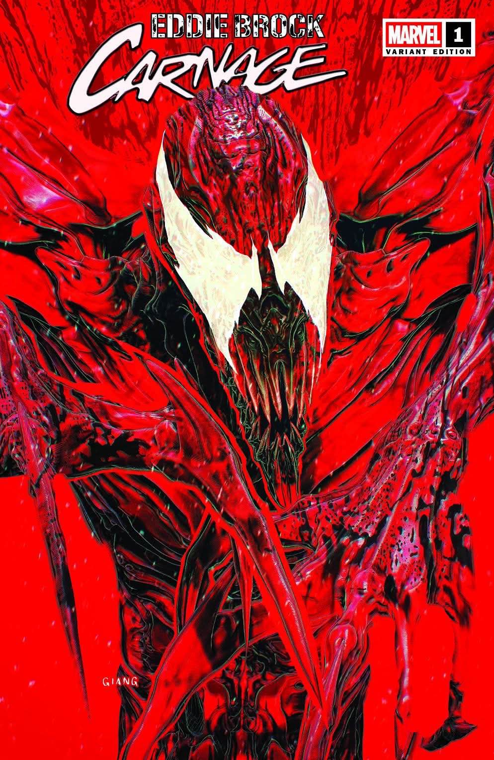 PREORDER: Eddie Brock: Carnage #1 John Giang Trade Dress Variant